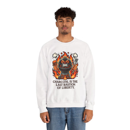 Charcoal Liberty Grill Crewneck Sweatshirt