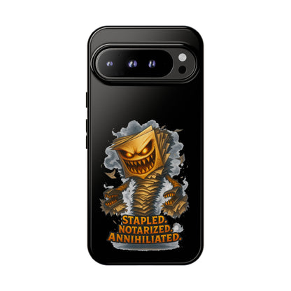 Phone Case — Stapled, Notarized, Annihilated Lightning-Fast Protective Case