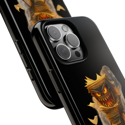 Phone Case — Halloween Mummy Creature “Stapled Your Soul to Page 666” Horror Design