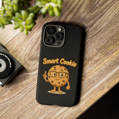 Phone Case — "Smart Cookie" Cute Cartoon Cookie Protective Cover