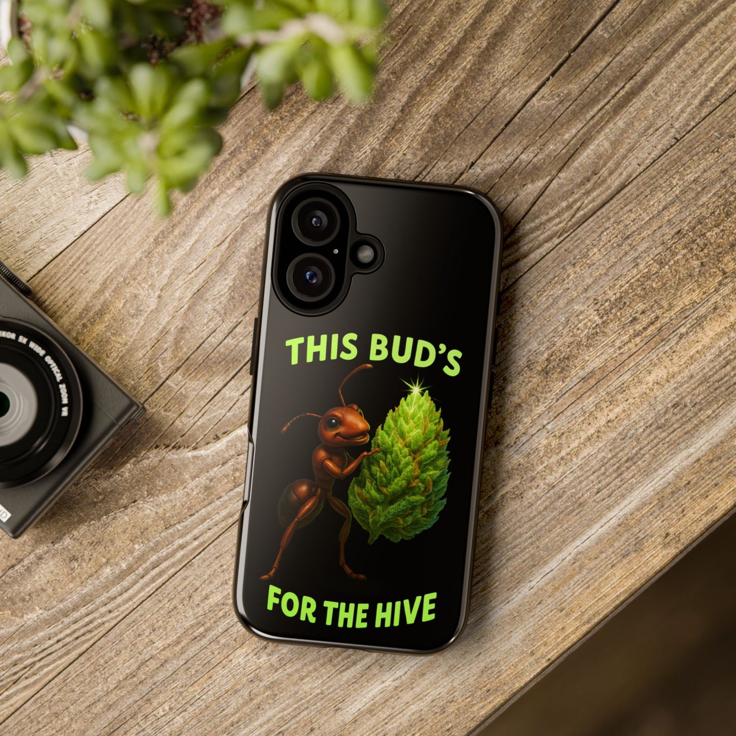 Phone Case — "This Bud's For The Hive" Ant & Hop Design