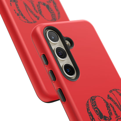 Red 'Love Justice' Heart Phone Case — Protective iPhone Cover, Valentine’s Gift