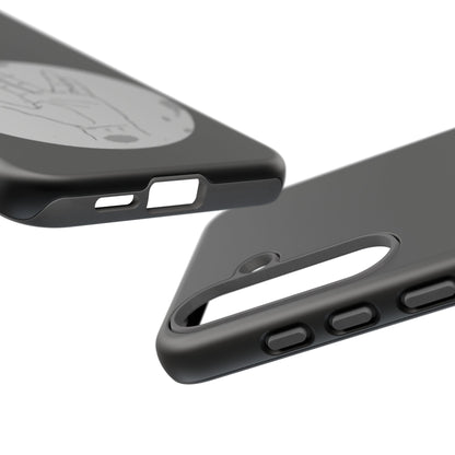 Spock Live Long Phone Case — Vulcan Salute Moon Graphic