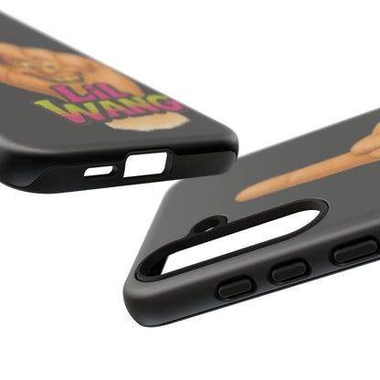 Phone Case — 'Lil Wang' Humorous Middle Finger Character Protective Cover