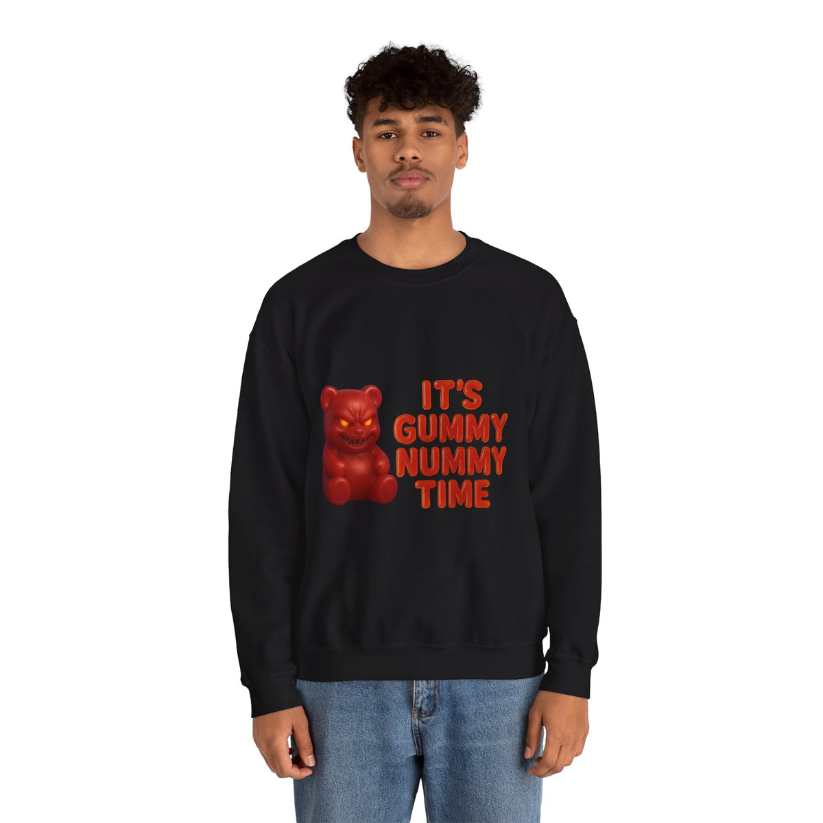 It’s Gummy Nummy Time – Evil Gummy Bear Sweatshirt