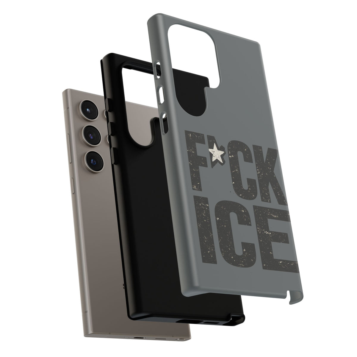 Phone Case — “F*CK ICE” Bold Protest Protective Case