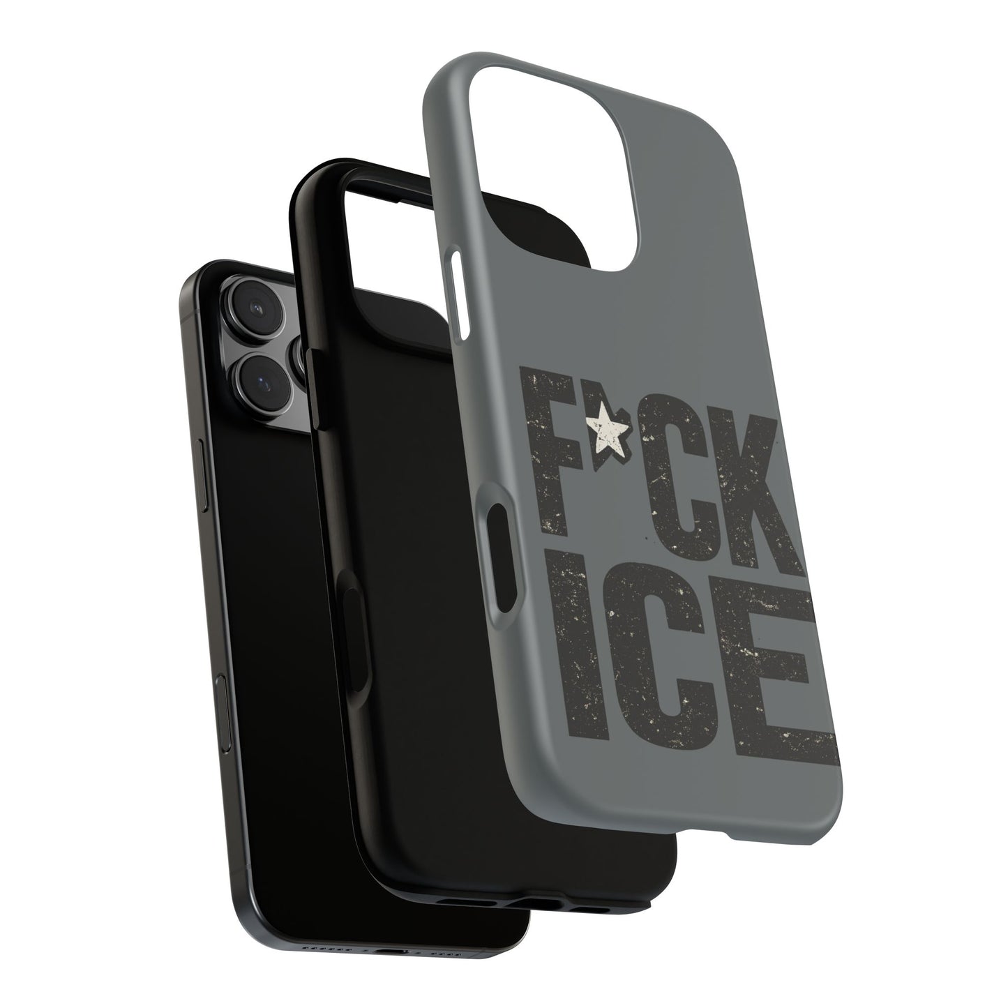 Phone Case — “F*CK ICE” Bold Protest Protective Case
