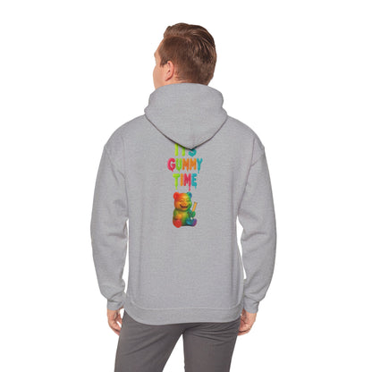 Gummy Time Hoodie — Colorful Gummy Bear Graphic Pullover