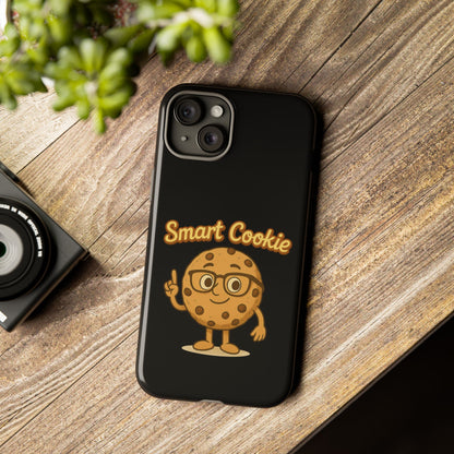 Phone Case — "Smart Cookie" Cute Cartoon Cookie Protective Cover