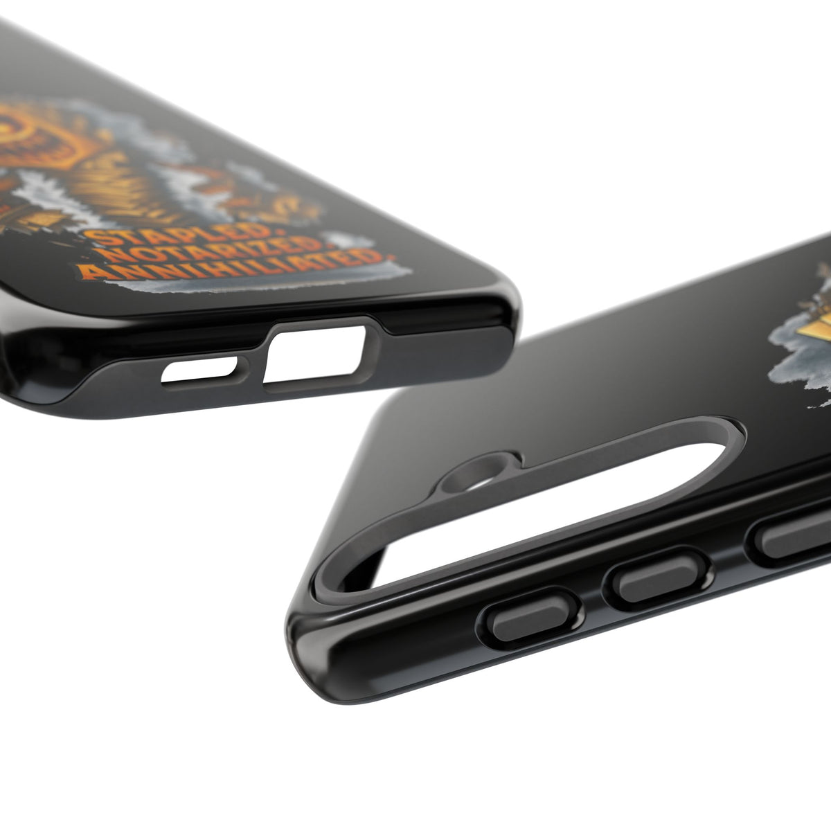 Phone Case — Stapled, Notarized, Annihilated Lightning-Fast Protective Case