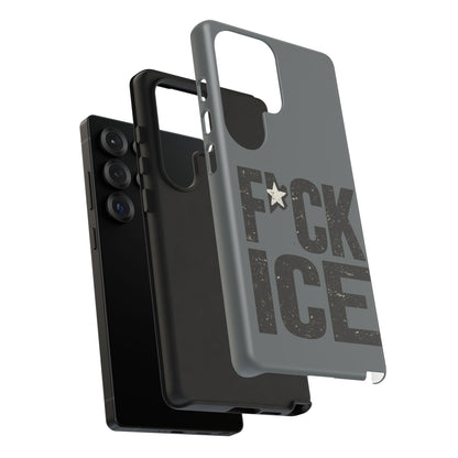 Phone Case — “F*CK ICE” Bold Protest Protective Case