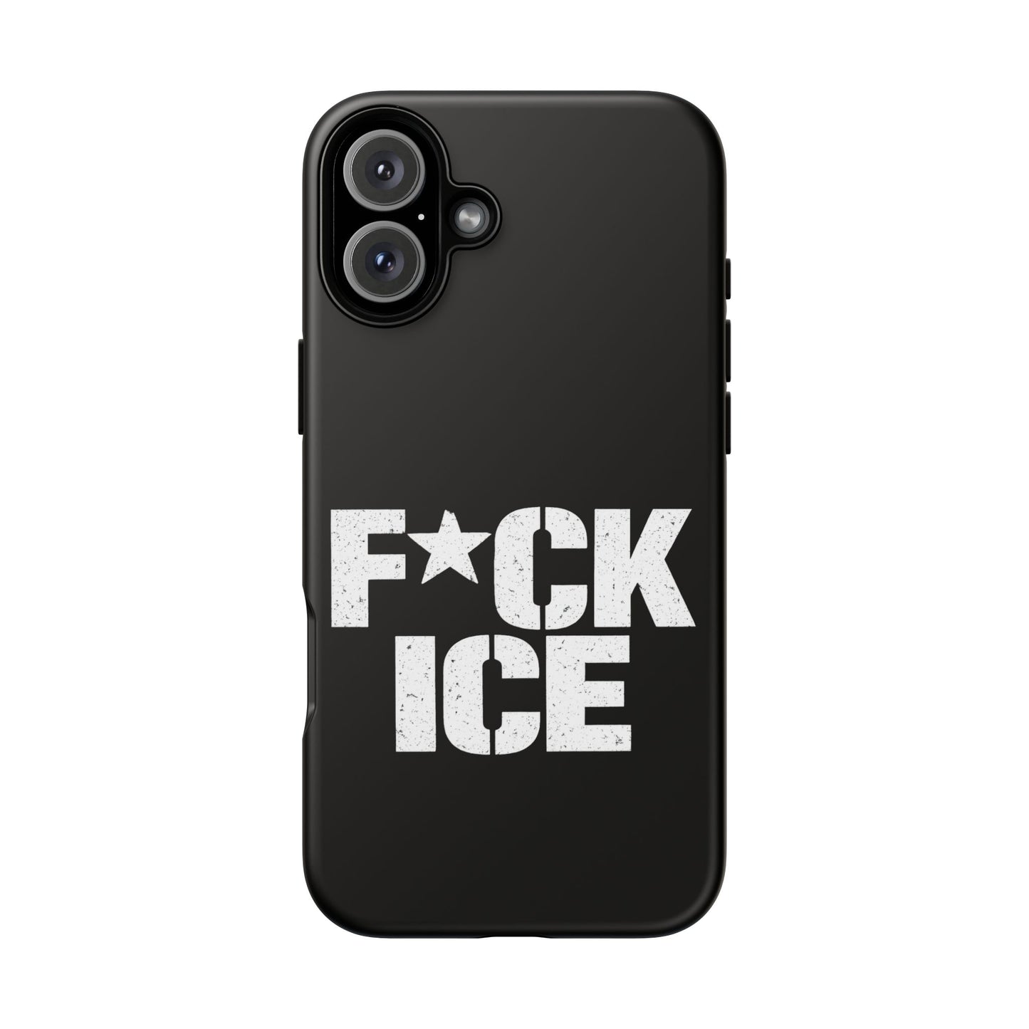 Phone Case — “F*CK ICE” Bold Protest Protective Cover