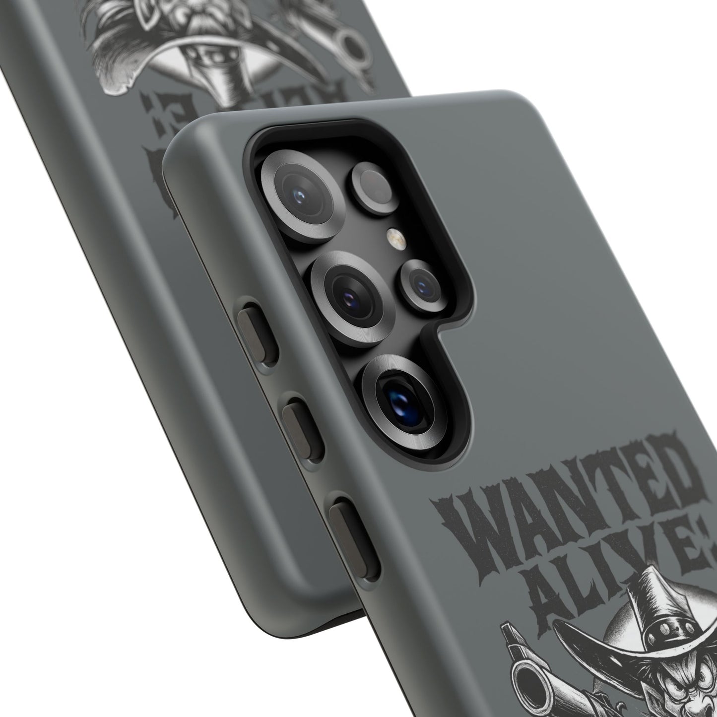 Phone Case — "Wanted Alive!" Cowboy Chewin' Tobacco Graphic