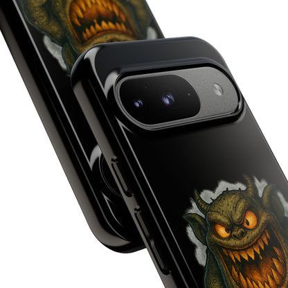 Phone Case — "Got Monsters Under Your Bed? I Trained Them." Funny Monster Protective Cover