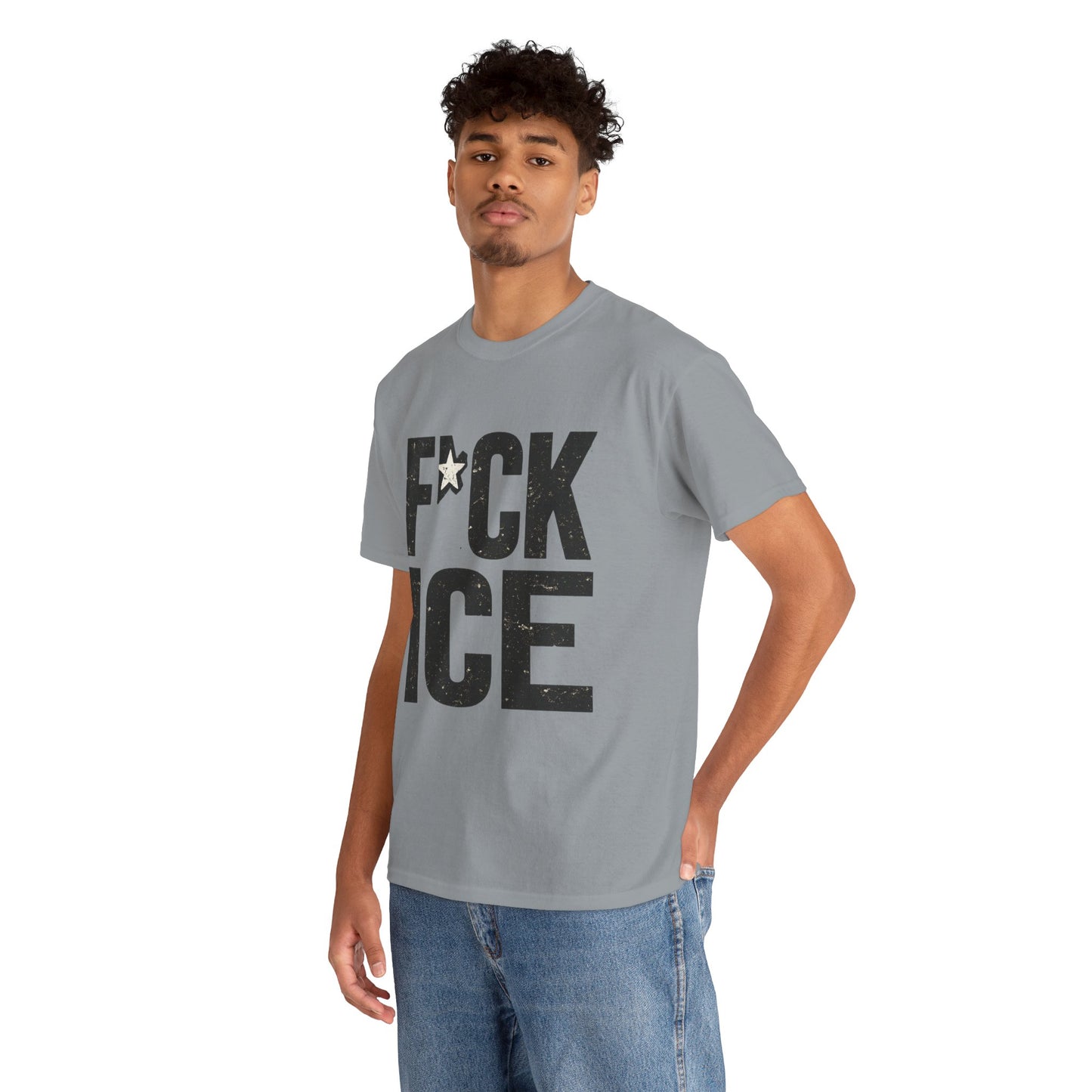 Graphic Tee — “F*CK ICE” Protest T‑Shirt