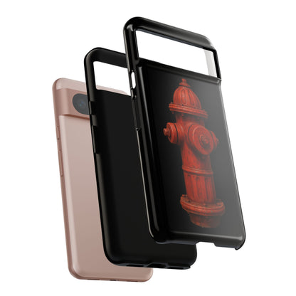 Red Fire Hydrant Phone Case — Tough Protective iPhone Cover