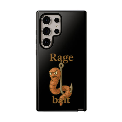 Phone Case — "Rage Bait" Angry Worm Fishing Design
