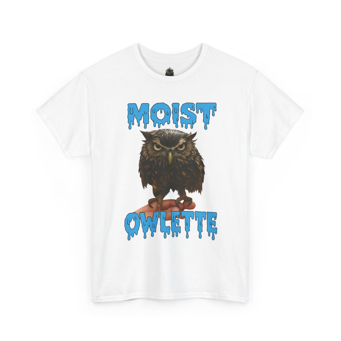 Moist Owlette T-Shirt | Cute Grumpy Owl Graphic