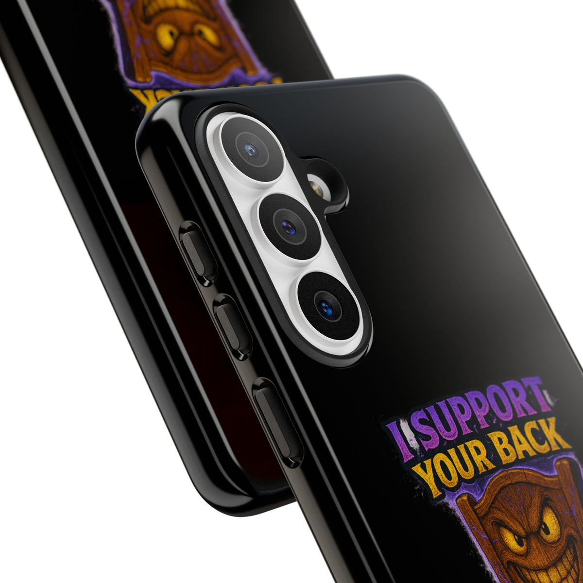Phone Case — "I Support Your Back and Break Your Will" Funny Creepy Chair Design