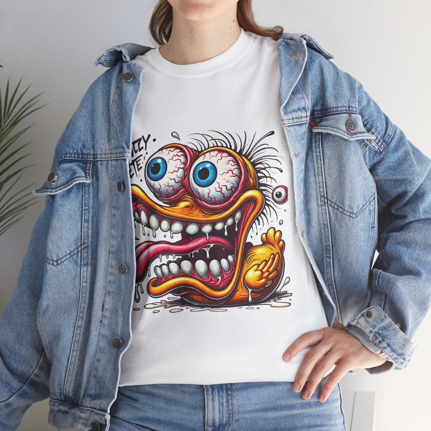 Whimsical Cartoon Tee with Fun Design