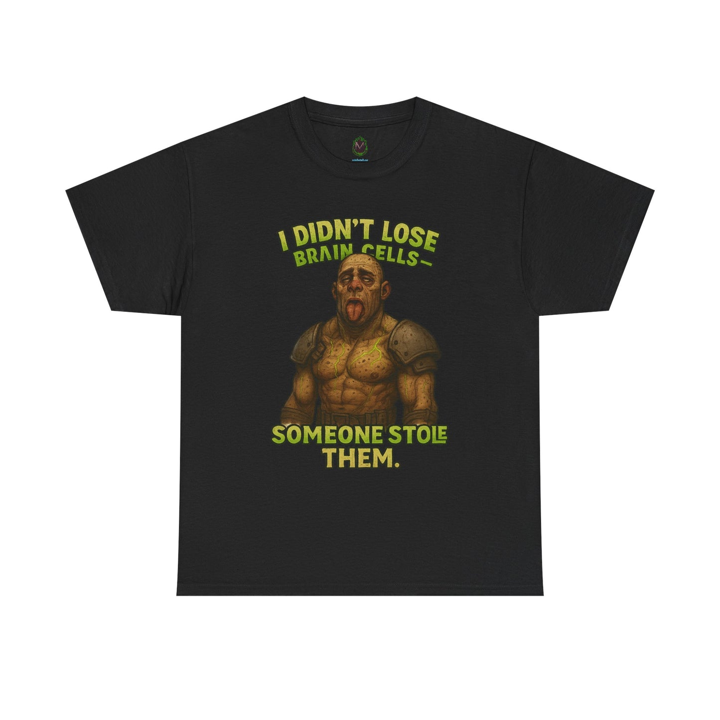 Funny Fantasy Mugling T-Shirt — “I Didn’t Lose Bracers, Someone Stole Them” Graphic Tee