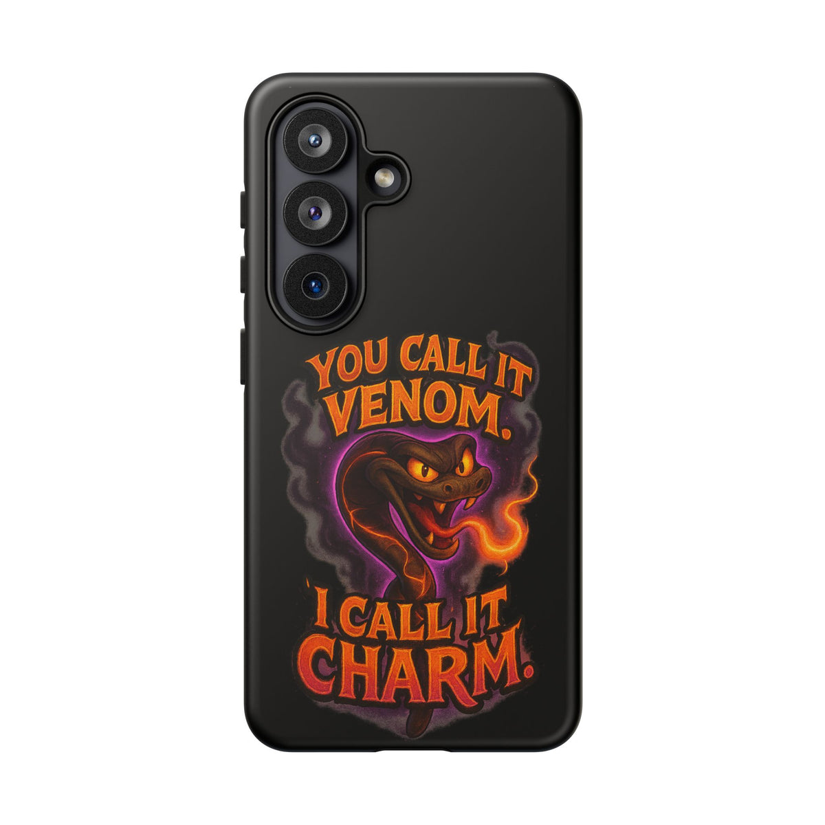 Tough Cases — "You Call It Venom, I Call It Charm" Snake Phone Case
