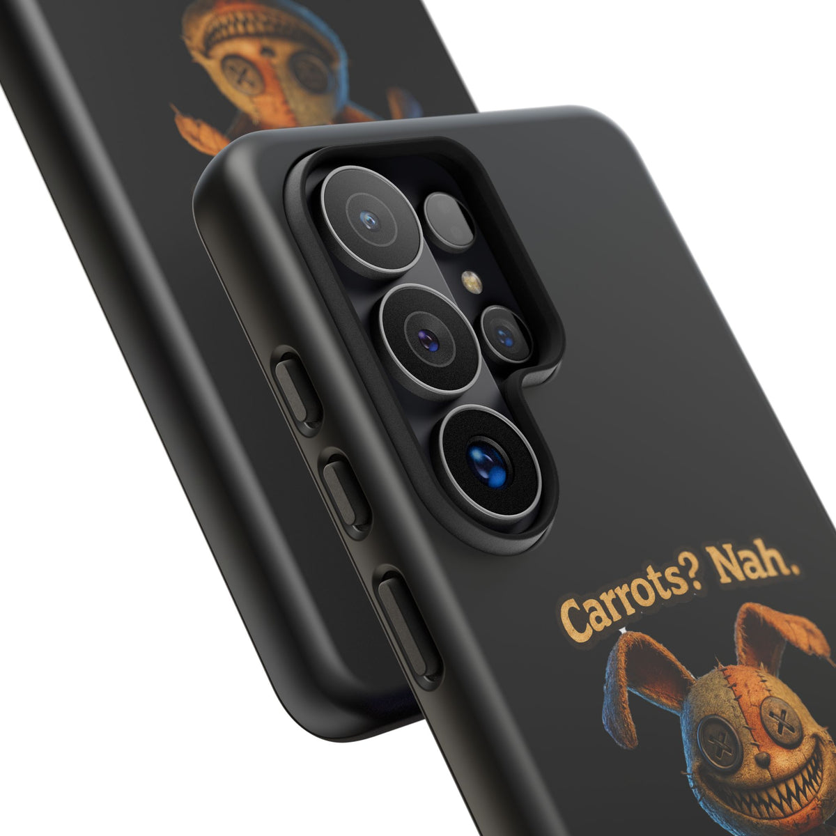 Phone Case — Creepy Bunny "Carrots? Nah. I crave screams." Horror iPhone Case