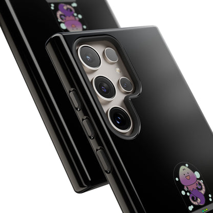 Phone Case — 'Got Protection?' Cute Purple Alien Anti-Shock Protective Cover