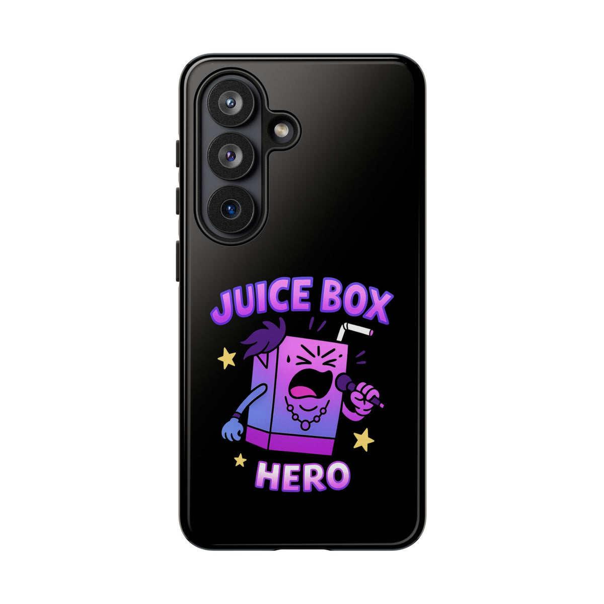 Phone Case — 'Juice Box Hero' Cute Cartoon Protective Cover