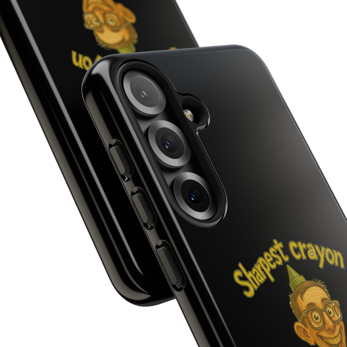 Phone Case — "Sharpest Crayon in the Tool Shed" Retro Teacher/Geek Protective Cover
