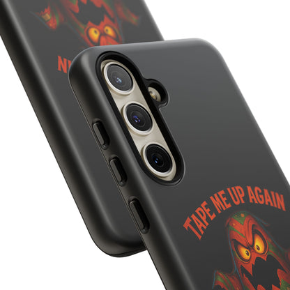 Phone Case - 'Tape Me Up Again and I'll Haunt Your Tree' Halloween Ghost Design
