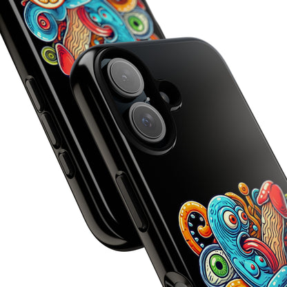Octopus Surf Phone Case — Colorful Nautical Art Protective Phone Cover