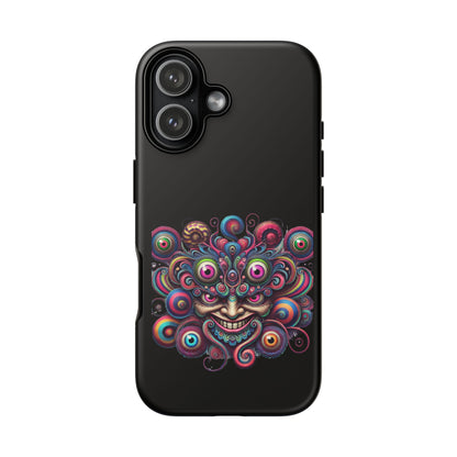 Psychedelic Smiling Eye Cluster Phone Case