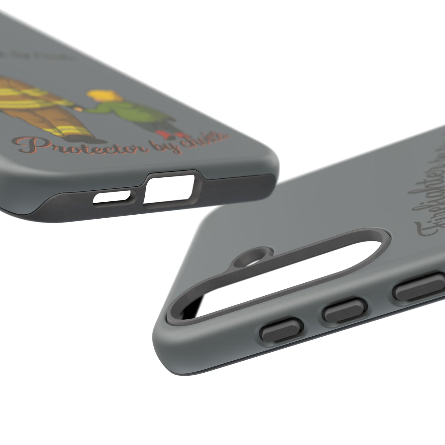 Firefighter Protector Phone Case — “Firefighter by trade, Protector by choice”