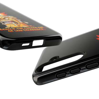 Phone Case — Angry Flaming Candle “Behold, the Chosen One… of Low Tolerance”