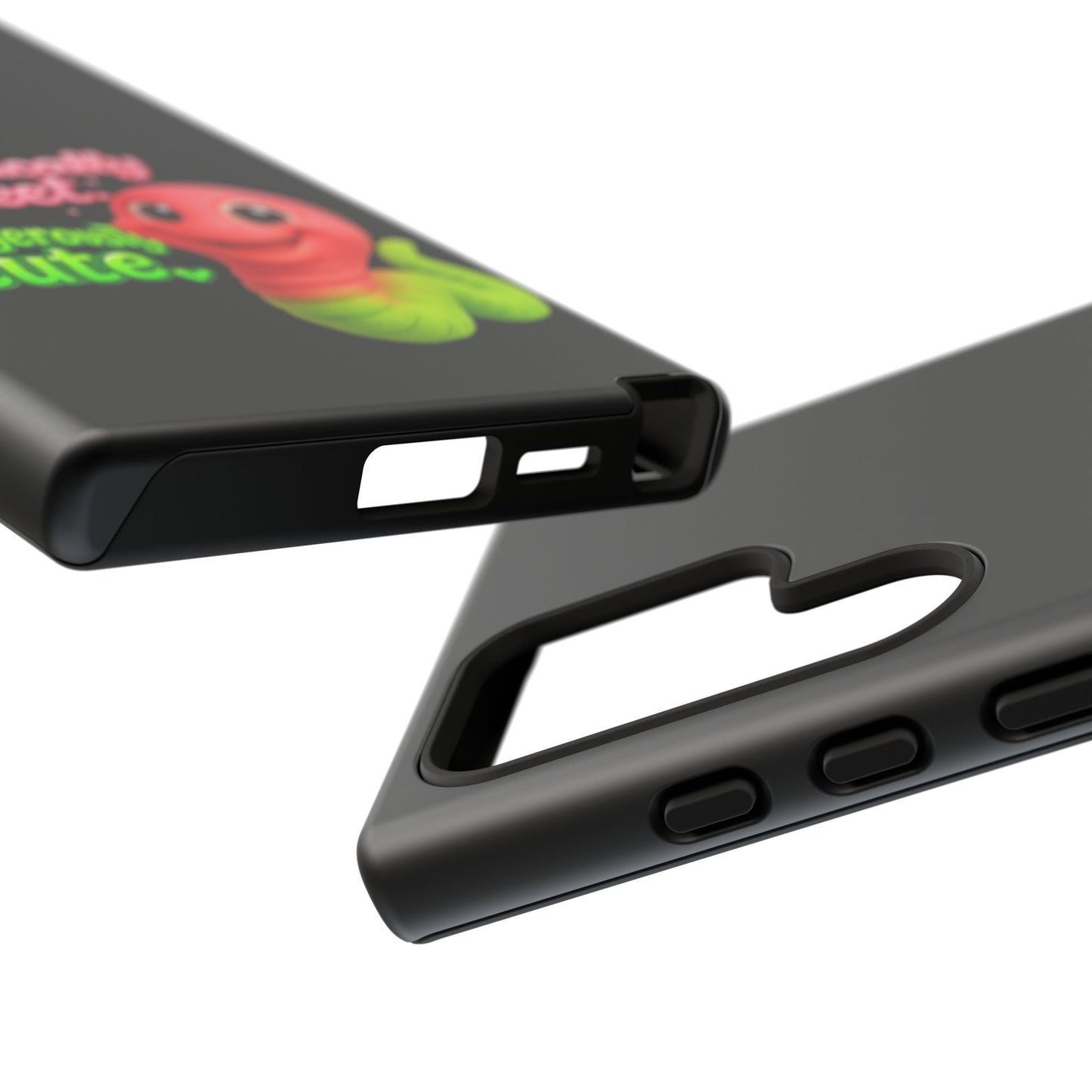 Phone Case — "Hiss-tically Sweet, Dangerously Cute" Worm Design
