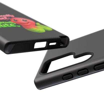 Phone Case — "Hiss-tically Sweet, Dangerously Cute" Worm Design