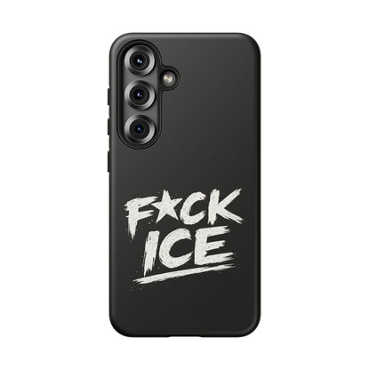 Phone Case — “F*ck Ice” Bold Protest Graphic Protective Case