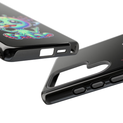 Alien Smoking Rainbow Joint Phone Case — Cute Psychedelic Cannabis iPhone Cover