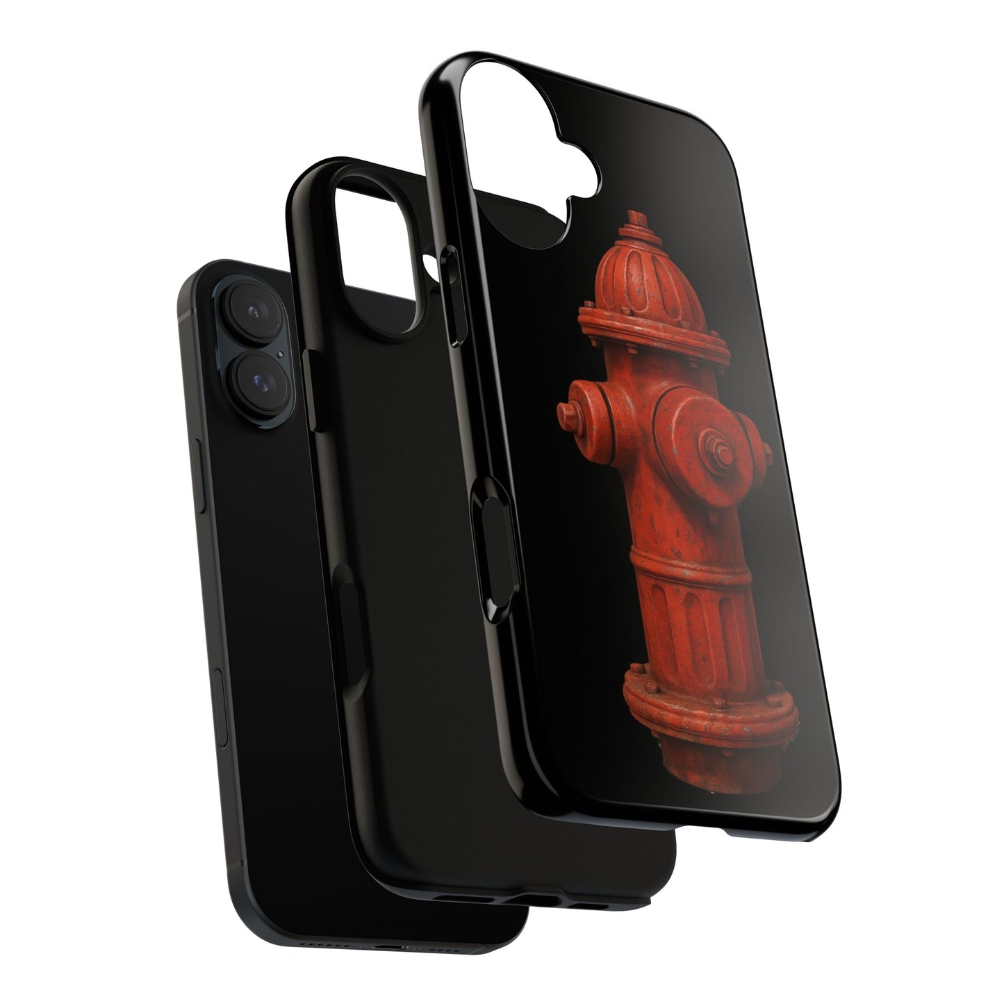 Red Fire Hydrant Phone Case — Tough Protective iPhone Cover
