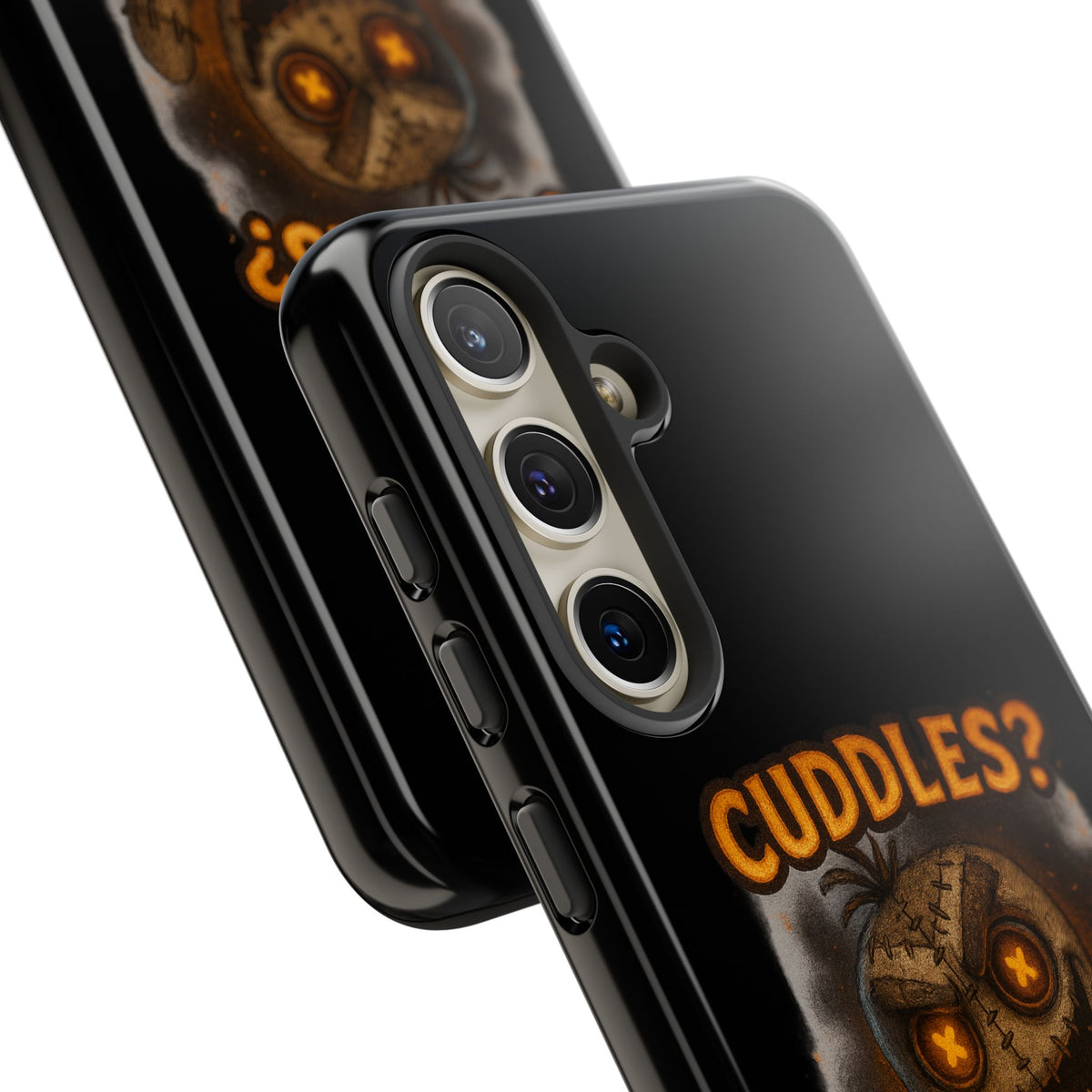 Phone Case — 'Cuddles? Curses.' Voodoo Doll Gothic Protective Case
