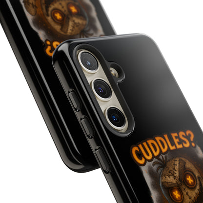 Phone Case — 'Cuddles? Curses.' Voodoo Doll Gothic Protective Case