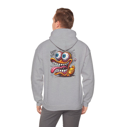 Crazy Cartoon Monster Hoodie - "Every Bite" Retro Hot Rod Art Pullover