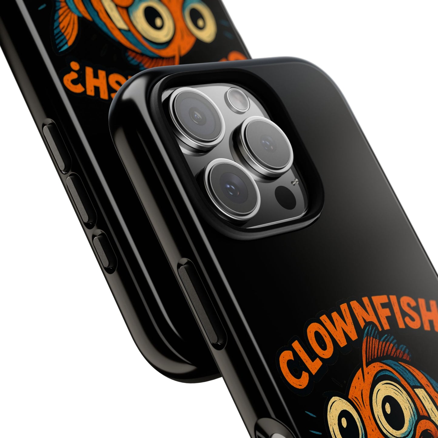 Phone Case — “Clownfish? I’m a Killer Joke.” Funny Creepy Fish Graphic