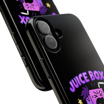 Phone Case — 'Juice Box Hero' Cute Cartoon Protective Cover