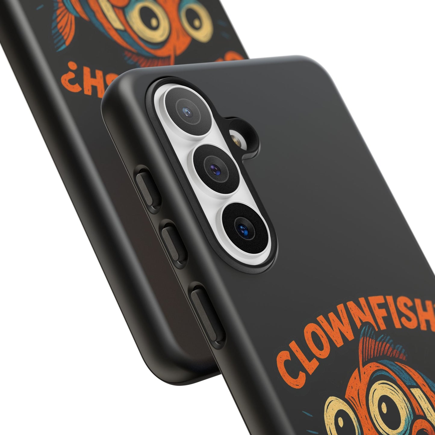 Phone Case — “Clownfish? I’m a Killer Joke.” Funny Creepy Fish Graphic