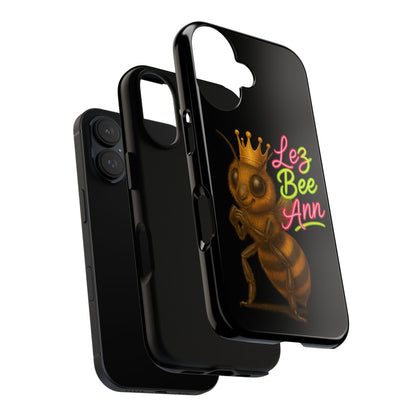 Phone Case — 'Lez Bee Ann' Queen Bee Tough Protective Cover