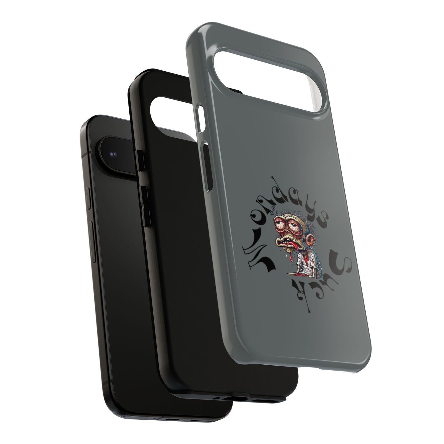 Phone Case — 'Nobody Sucks' Grunge Monster Protective Case