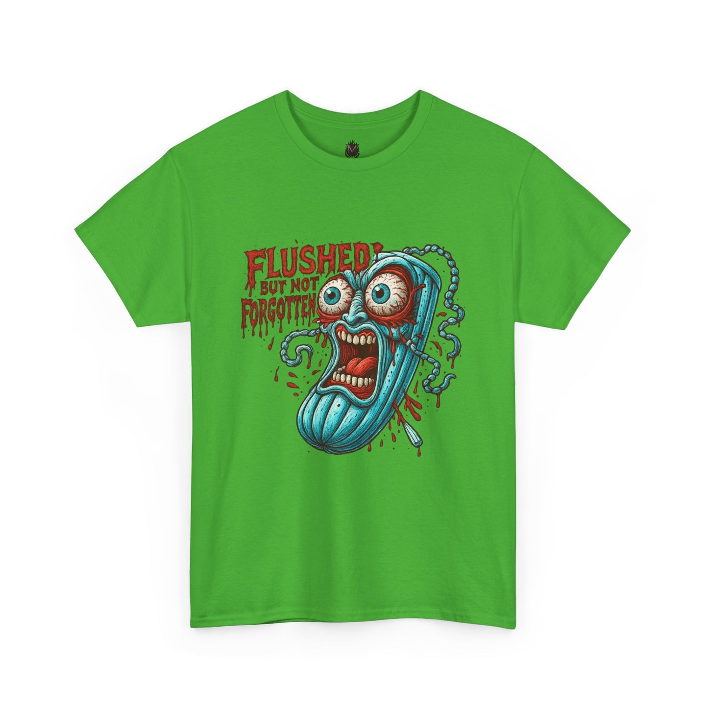 Flushed But Not Forgotten – Horror Tampon Tee
