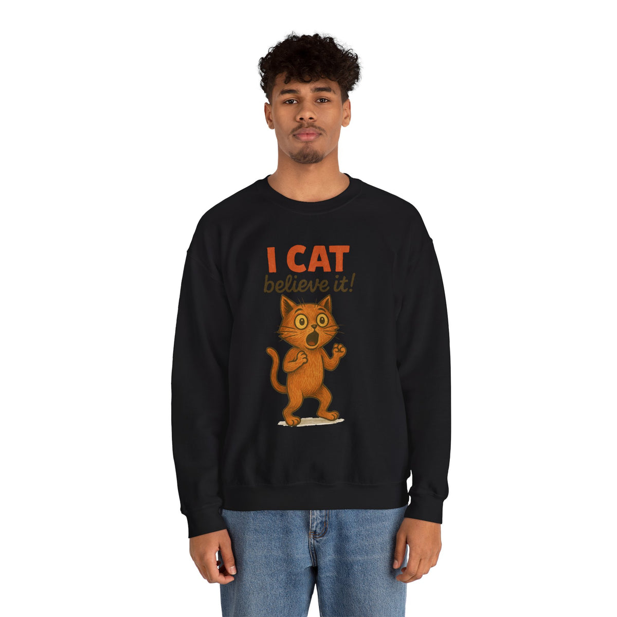 I Cat Believe It Crewneck